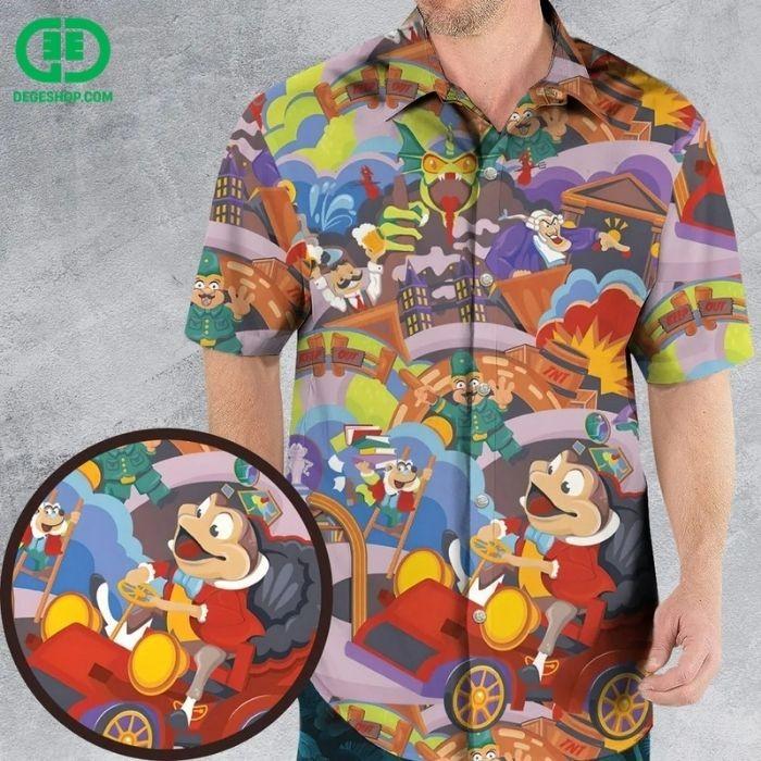 NEW Mr Toad Wild Ride Hawaiian Shirt Unisex T-Shirt XXL