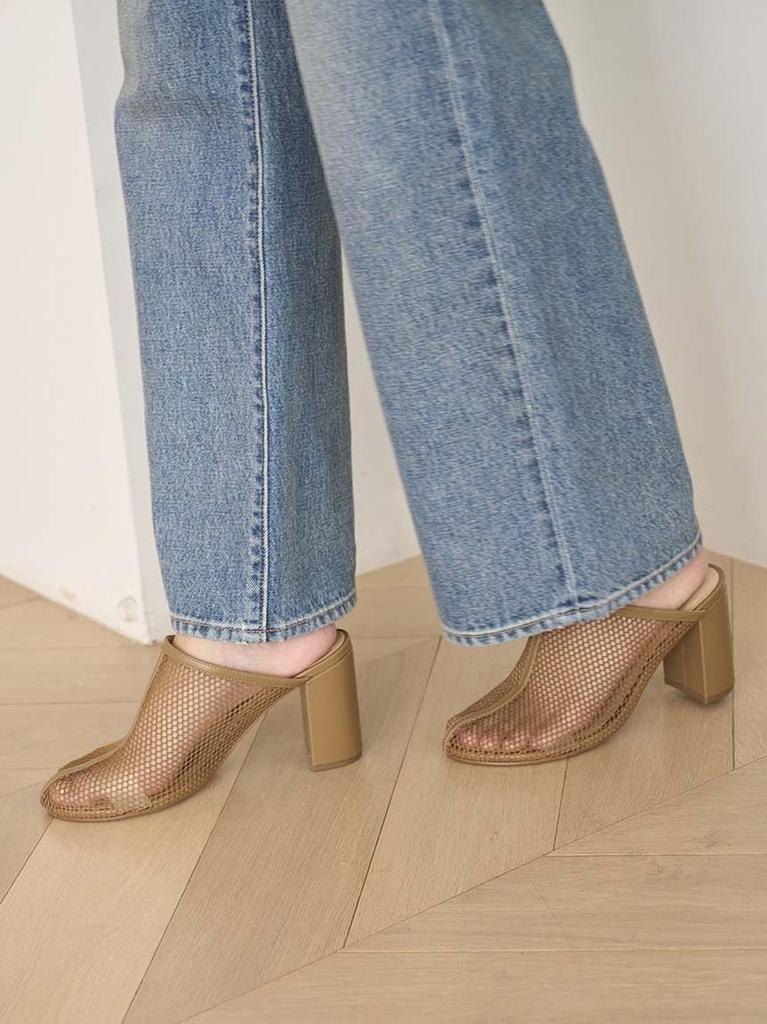 Mesh Sabo SWGS251628 BEG small [Sneider] Women's