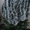 200 cm Bunte Weihnachtsdekoration Bar Tops Ribbon Garland Christbaumschmuck Weiß Dunkelgrün Cane Lametta Party Supplies