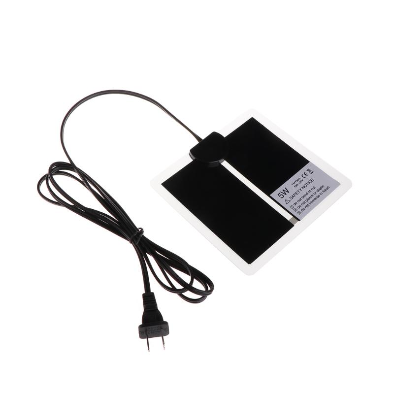 Teplá podložka pro plazy Teplá hydroponická topná podložka 20W/14W/7W/5W pro hady ještěrky terária skleníky klíčení B03E