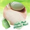 1 Pezzo Maschera Viso Tè Verde Olio Argilla Purificante Stick Controllo Sebo Melanzana Anti-Acne Maschera Solida