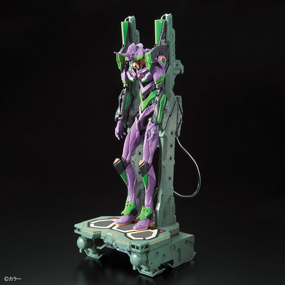 RG Evangelion Unit-01 DX Transport Set Color-Coded Plastic Model Kit