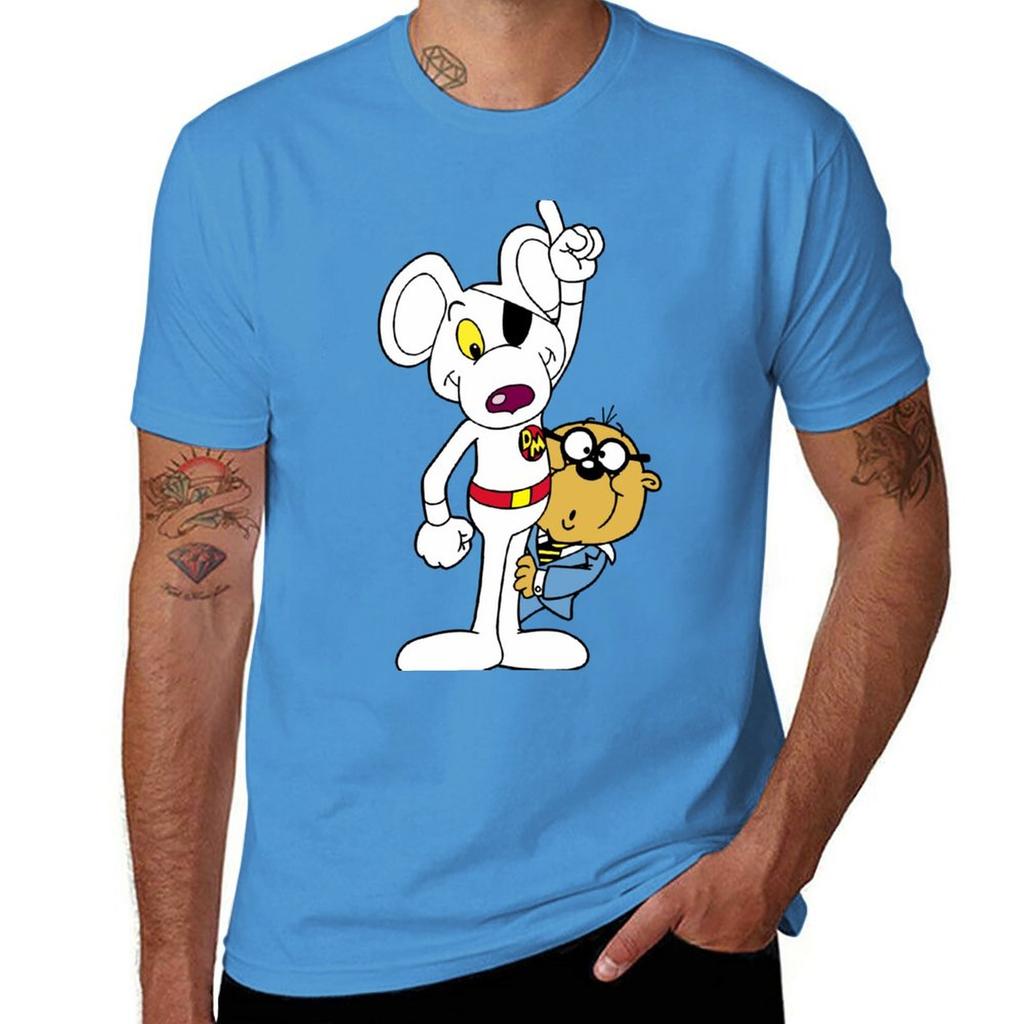 Danger Mouse TShirt plain sports fans mens graphic tshirts anime