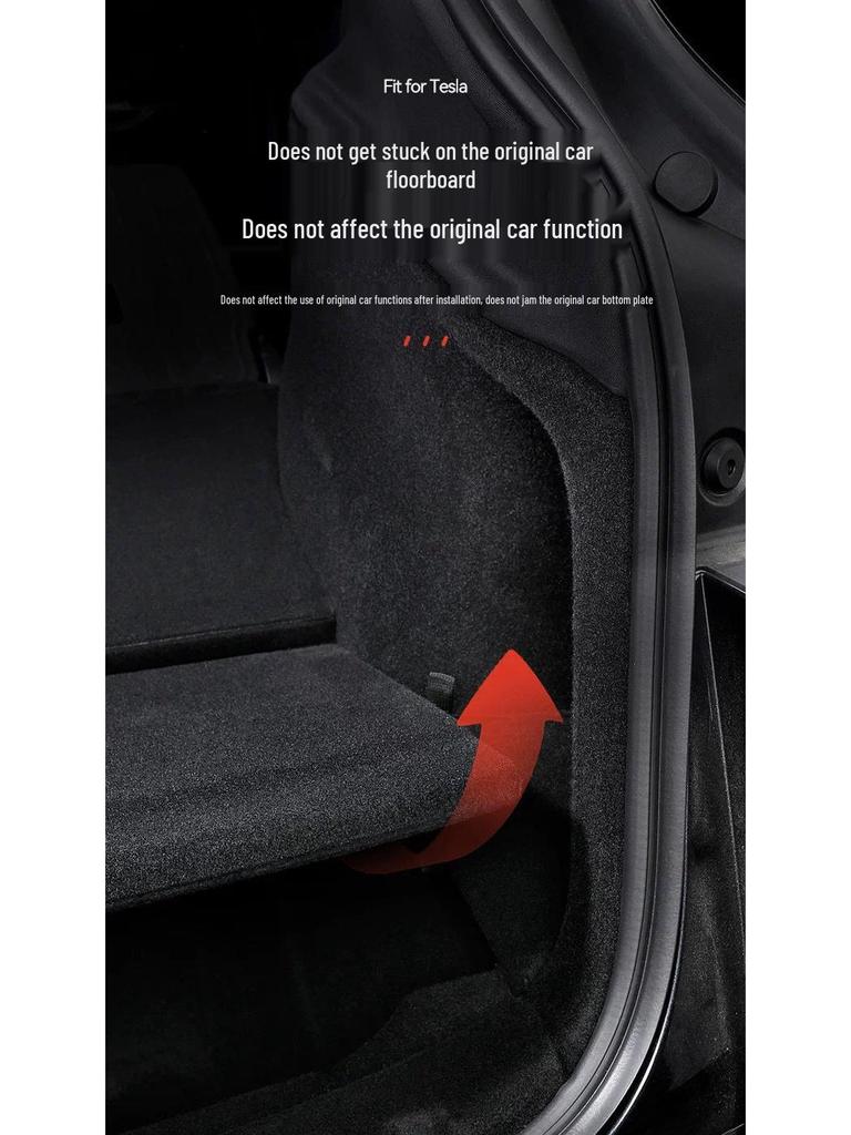 Enhanced Storage Box Side Organizers for 2025 Tesla Model Y/3 Trunks