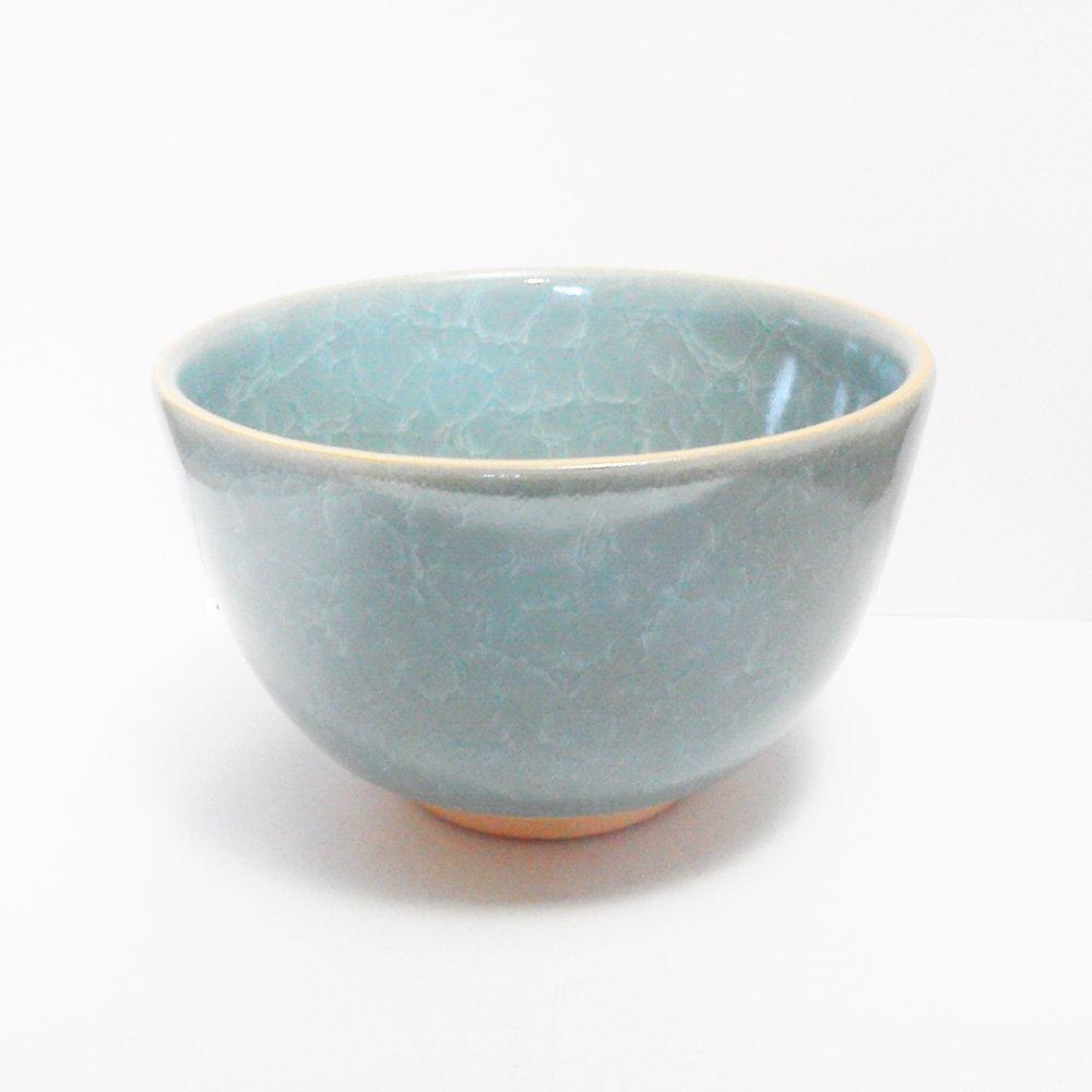 

Kyoto Kiyomizu Ice cracked Matcha Tosen ware, ware, celadon, bowl,