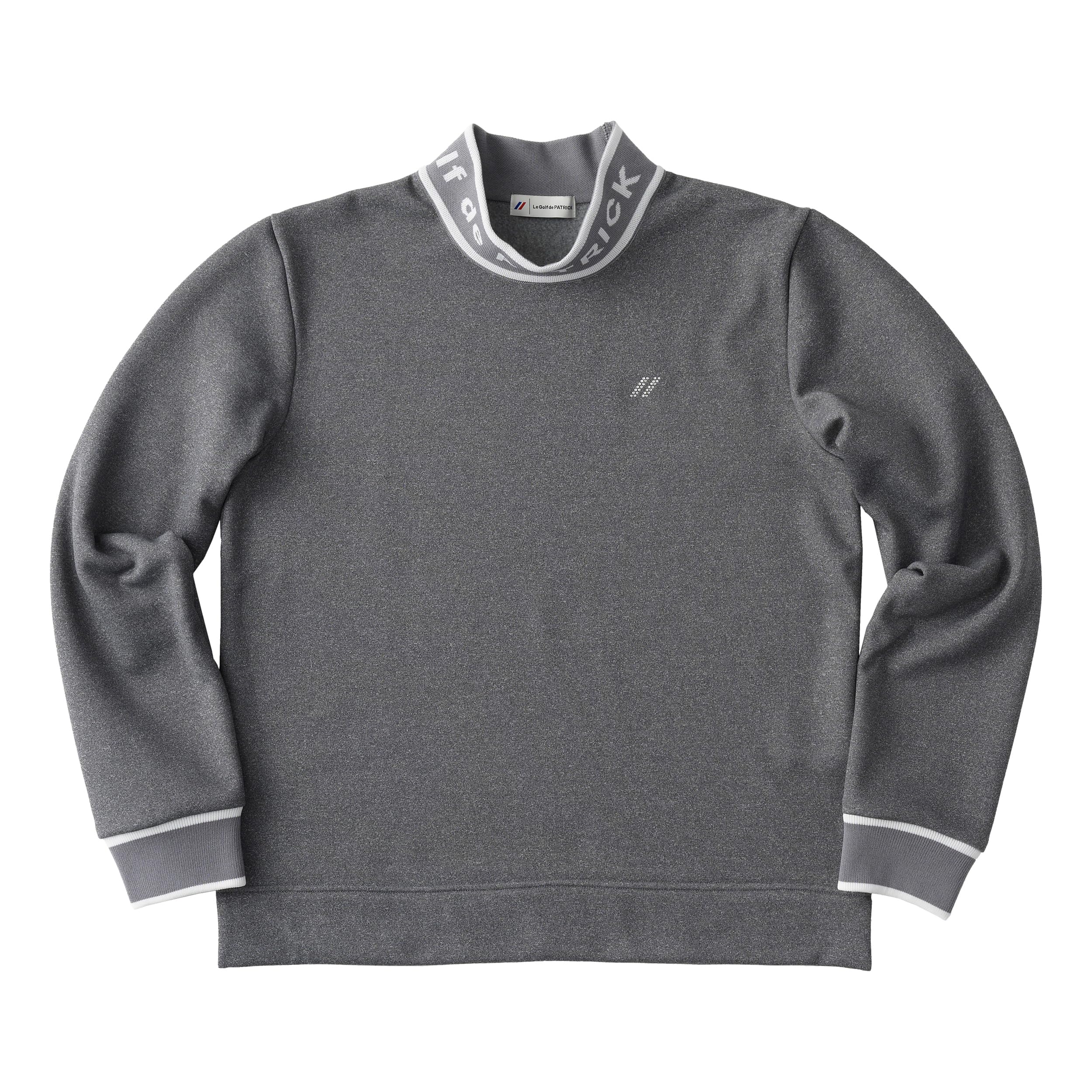 

L collar logo cordura pullover [Patrick] серый