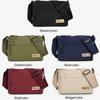 Fashion Oxford Crossbody Bag Large Capacity Solid Color Shoulder Bag Soft Fabric High Quality Messenger Bag Women Men