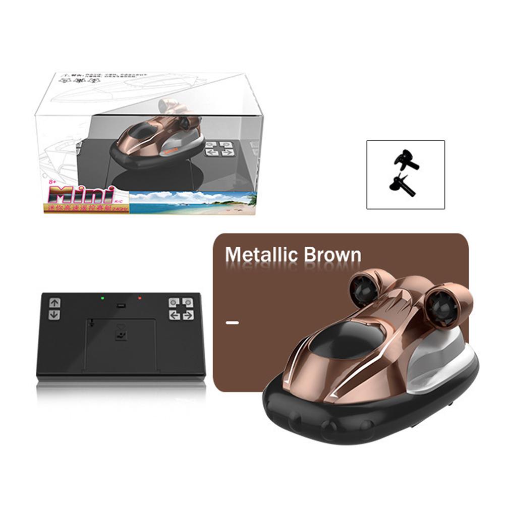 

Радиоуправляемая лодка для детей с двумя двигателями и дистанционным управлением 2.4G, скоростная лодка, водные игрушки, подарки на день рождения для мальчиков и девочек коричневый