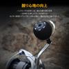 Gomexus E38 Reel Handle Round Replacement Handle for Daiwa Type S and Shimano Type A Spinning Suitable for Saltwater Boat and Lure Knob, EVA, Type,