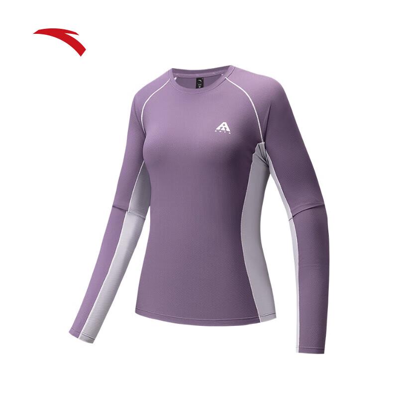 Anta Women's Quick-Dry Long-Sleeve Athletic T-Shirt