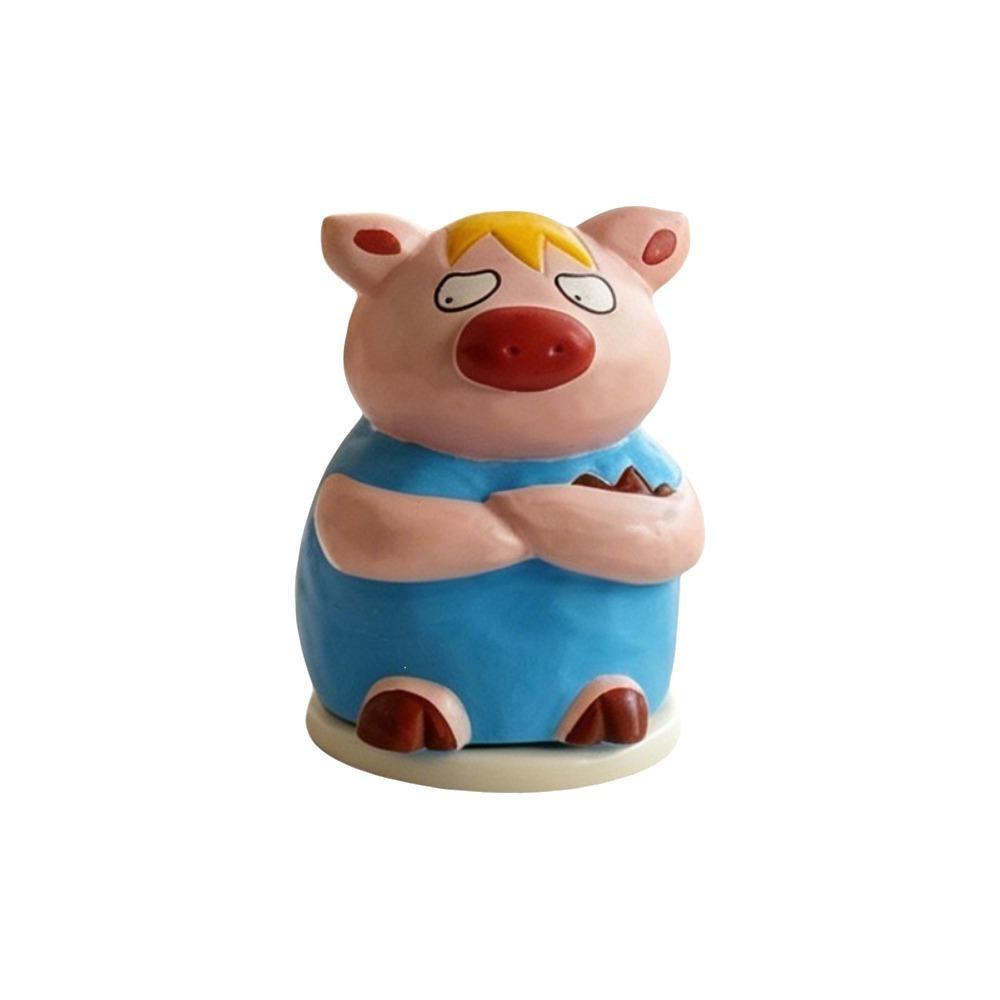Cartoon Toothpick Box Dust-proof Cotton Swab Storage Box Toothpick Storage Container Bedroom синий