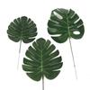 Artificial Tropical Palm Leaves for Hawaiian Luau Beach Theme Party Decorations Jungle Party Fake Monstera Leaves