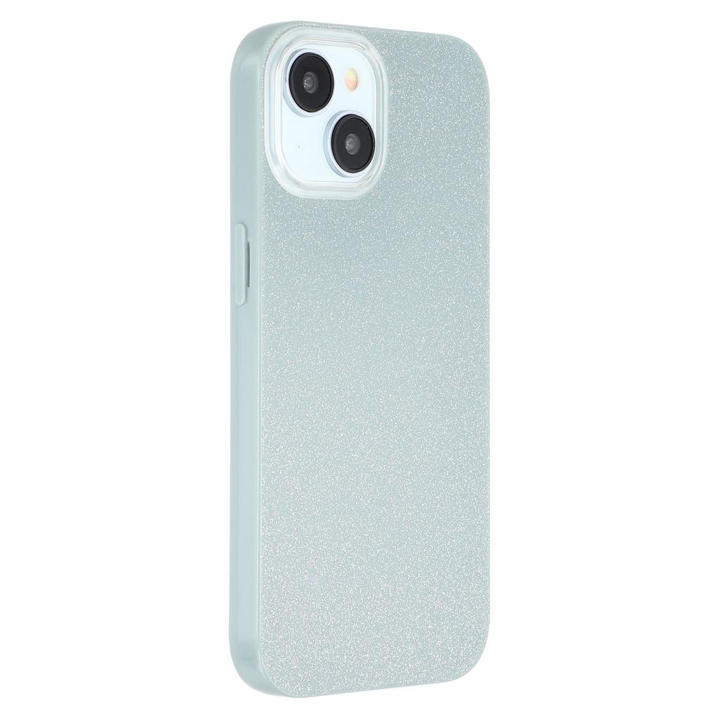 For iPhone 14/13 Case IMD Glitter TPU Phone Cover Large Camera Cutout