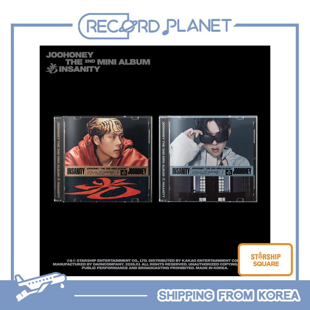 JOOHONEY - ВТОРОЙ МИНИ-АЛЬБОМ [INSANITY] (ДРАГОЦЕННОСТЬ ВЕР.)(ВЕР.1 / ВЕР.2) [Поб] Random (No Benefit)
