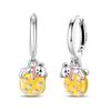 Hoop Earring Copper Metal Pendientes Pansy Butterfly Lotus Sunflower Designed For Woman Authentic Original Earring Trendy Fashion High Quality Fine
