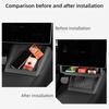 For Tesla Model Y Juniper 2026 Model 3 Highland 2025 Under-Screen Hidden Storage Box Behind Screen Center Console Organizer Case