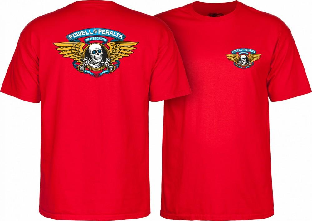 

Powell Peralta WINGED RIPPER Skateboard T Shirt RED Unisex T-Shirt S