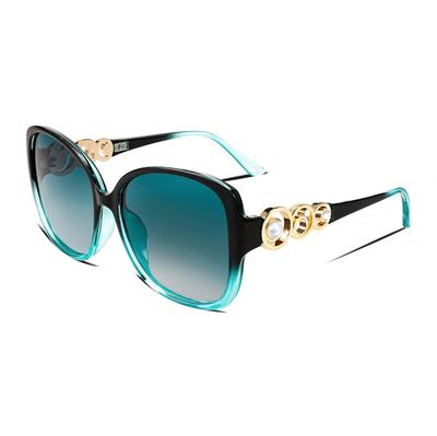 Polarisiert Perlmutt Funkelnd Extra Groß Mode UV für B2821 Damen Sonnenbrille, Quadratisch, Gestell, Designer, Schutz, Sport, Angeln,
