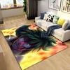 Tappeto Area Grande Anime Giapponese My Hero Academia, Tappeto per Soggiorno Camera da Letto Divano Zerbino Decorazione, Tappetino Antiscivolo per Bambini