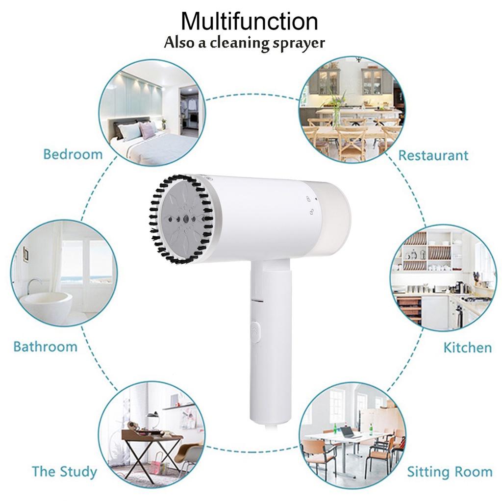 200ml Steam Iron Manual Garment Steamer Portable Handheld Travel Clothes Ironing Quick Steam Iron Household 1200W