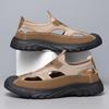 Summer Breathable Men's Bag Head Sandals Hole Shoes Outdoor Non-slip Sports Foreign Trade Leisure Hollow Mesh Shoes