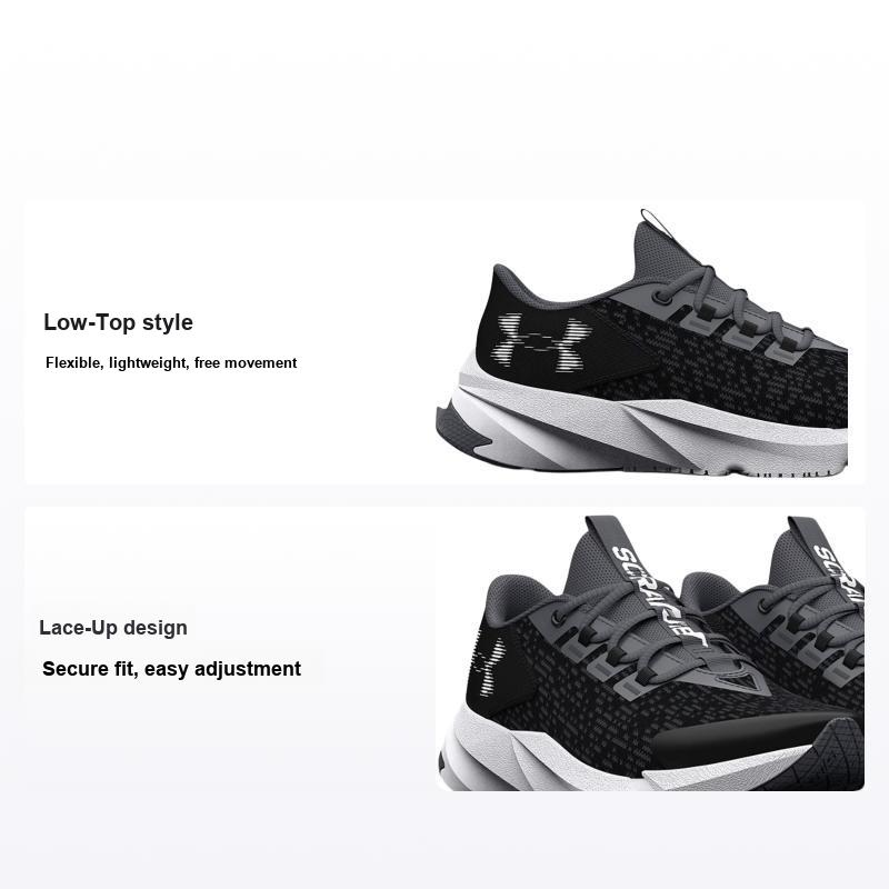 Under Armour Детские кроссовки Scramjet 5 GS Black Pitch Grey 3025535-002 36.5