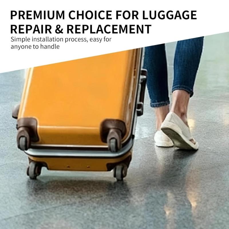 PU Roller Skate Wheels Suitcase Screw Replacement Wheels For Furniture And Inline Skate Repair Accessory Caster