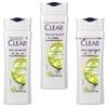 Clear Refreshing Oil Control Shampoo - 3x200g Pack