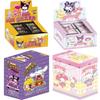 Genuine  Card Family Christmas Party Collection Cards HelloKitty Cards Pink Cute Card Aurora Series Trading Card