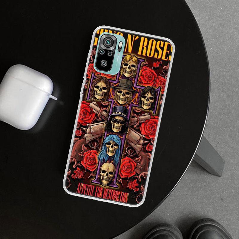 Guns N Roses Good Time Phone Case Cover for Xiaomi Redmi Note 15 14 13 12 11 Pro Plus 14S 12S 11S 11T 11E 10S 10 Customized Fund