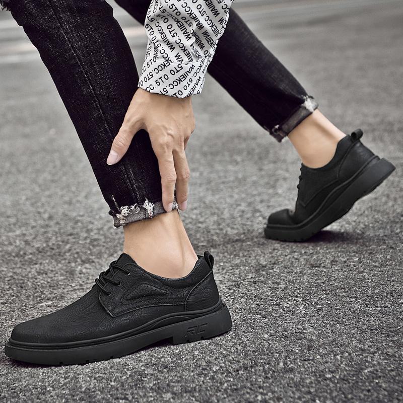 Non-Slip Sneakers Formal Dress Shoes for Men Wedding Party Office Business Footwear Genuine Leather Men's Oxfords Walking Shoes