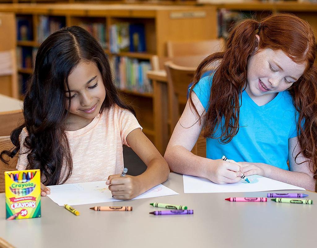 Crayola 24 Genuine 523024 Crayons, Colors, Product,