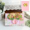 Popular 3D Handmade Christmas Bouquet Greeting Card