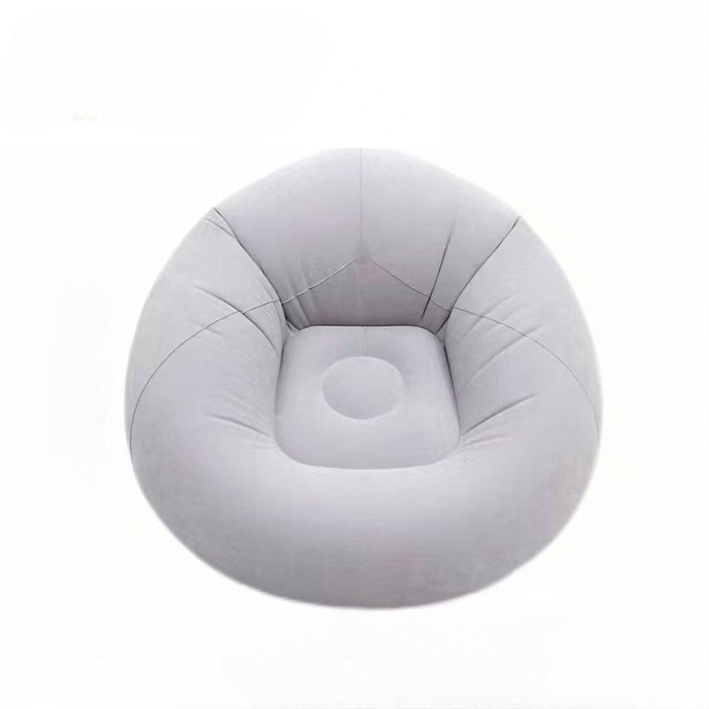Soybean Bag Chair, Inflatable Sofa Chair, Soft, Comfortable,  Lazy Seat, Tatami Chair, Lazy Sofa, Circular Single Sofa