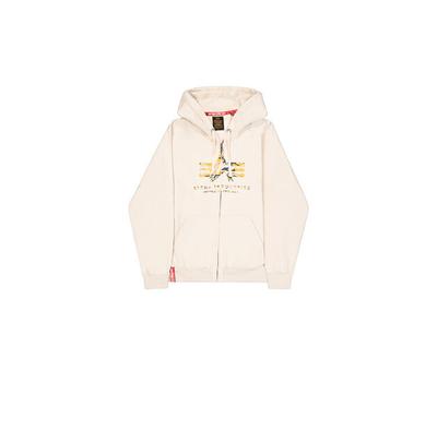 Alpha Industries Basic Puff Print Camo Zip Hoodie