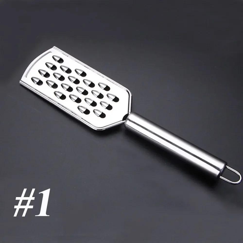Multi-purpose Cheese Grater Rectangle Manual Cheese Slicer Vegetable Cutter Stainless Steel Lemon Zester Peeler Kitchen Tools