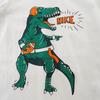 Summer new children's clothing knitted cotton children's short-sleeved set medium and children's printed T-shirt two-piece set