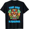 Tiki Bartender Kahuna Tropical Drinks Cocktails Luao Party TShirt Tiki Graphic T Shirts Men Clothing Cotton Streetwear Camisas