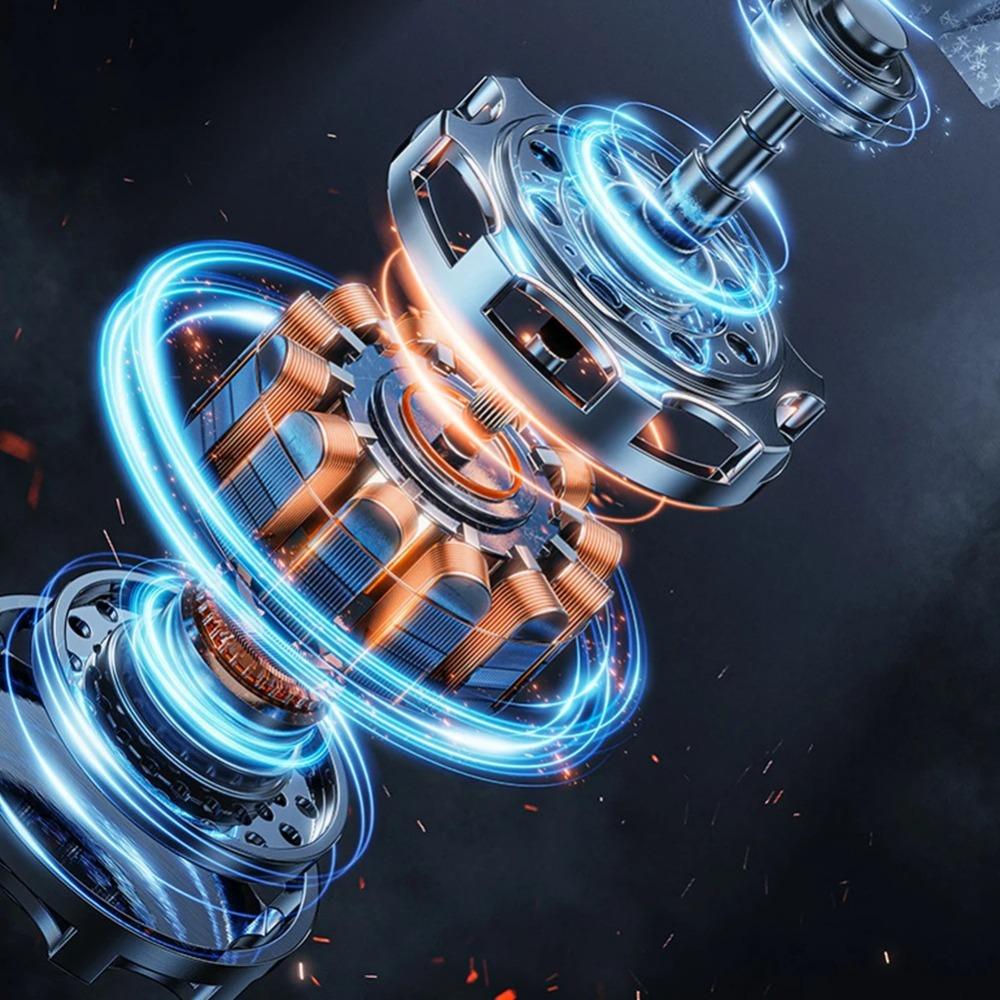 ABS+PP Cooler Air Fan Rotation Double Head Fans New Car Cooling Fan Car