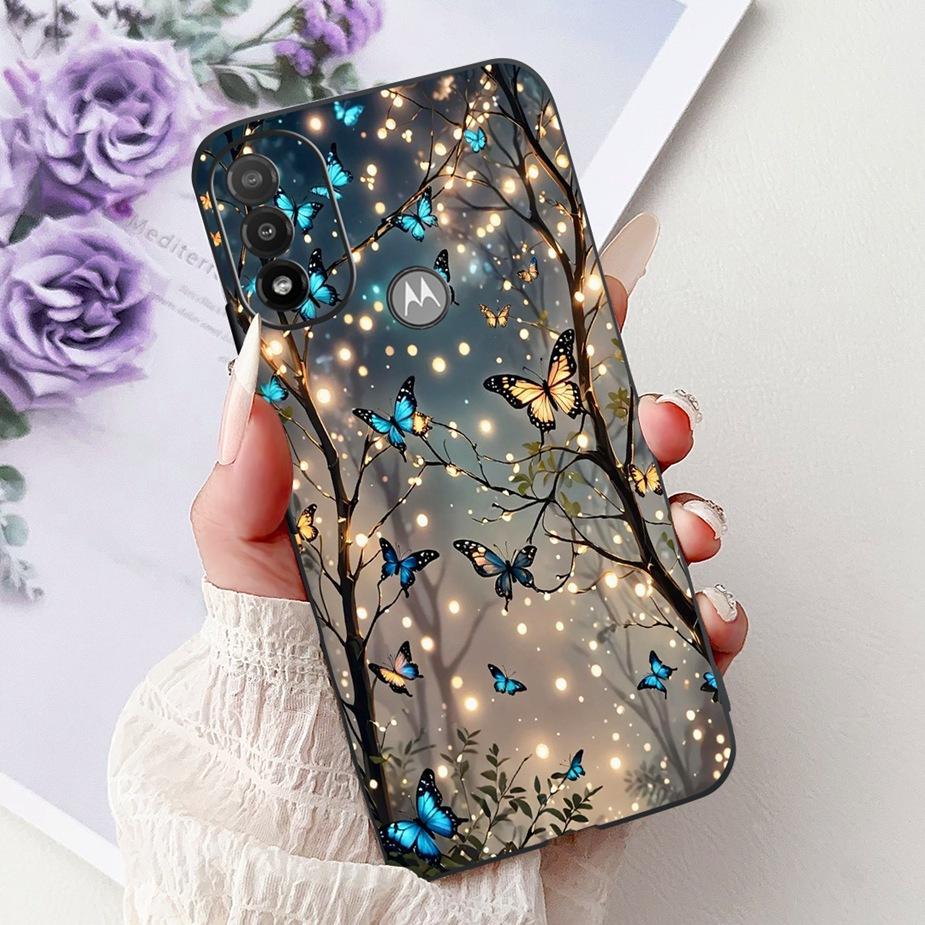 For Motorola Moto E20 E30 E40 Case Luxury Painted Cover Soft Silicone Phone Case For Motorola E20 E 30 40 MotoE30 MotoE40 Fundas