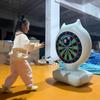 Inflatable PVC Dartboard Water Game Toy for Parent-Child Interaction Frisbee Fun