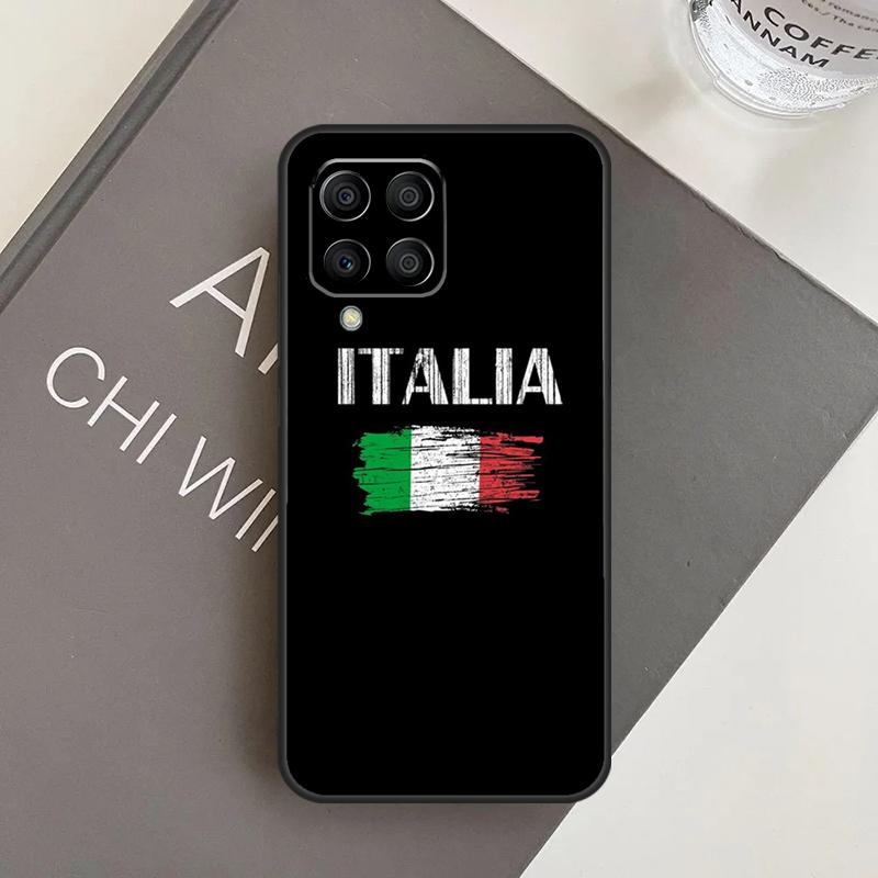 Italy Flag Case For Samsung Galaxy M16 M36 M56 M33 M53 M13 M12 M32 M52 M20 M15 M55 M31 M14 M35 M34 M54