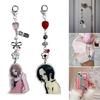 Akrylowy Stop Akcesorium do Telefonu Mobilny Łańcuszek Ozdoba Łatwy do Noszenia Urok Wisiorek do Torby dla Modnej Młodzieży