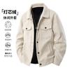 Corduroy Jacket Men's Spring Autumn Casual Lapel Skin-friendly Loose Versatile Coats