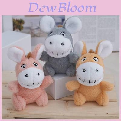 Adorable Plush Donkey Keychain Soft Stuffed Animal Toy Cute Donkey Doll