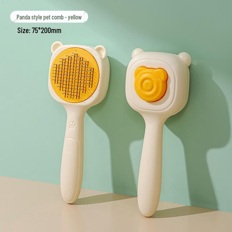 Stainless Steel Pet Comb for Removing Loose Hair - Grooming & Massage Tool for Cats and Dogs