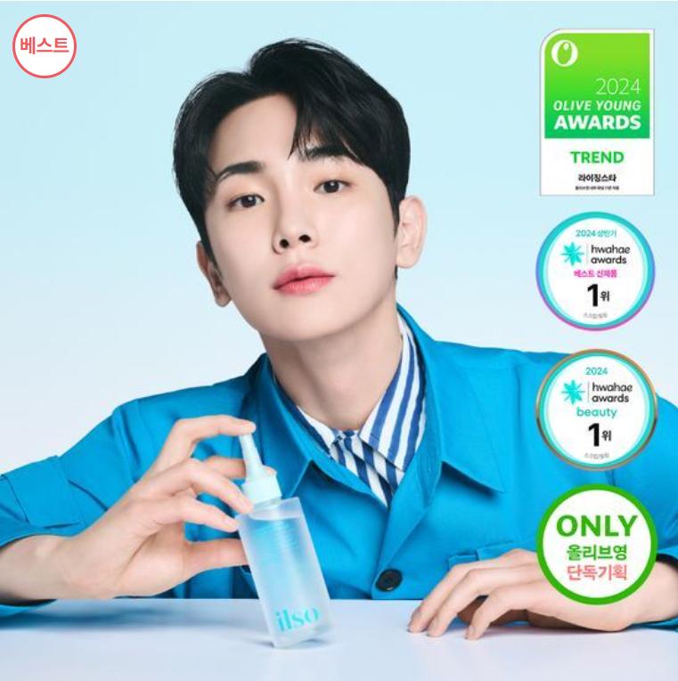ILSO Sebum Softener Set – 150ml Toner + Cotton Pads + Pore Mask | Korean Blackhead Remover