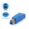 Adaptor Convertor de Transfer Date USB Tip C Femelă la USB 3.0 B Masculin pentru Imprimantă Scanner Hard Disk Extern Conector Laptop