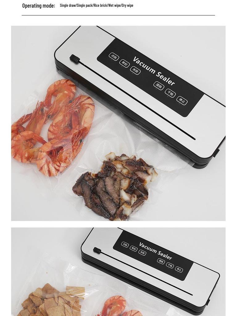 Automatic Household Vacuum Sealer for Freshness Preservation and Packaging