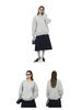 Louvre Winter Korean INS Oversized Leisure Sports Plus Velvet Warm Sweater: Skin-Friendly, Loose-Fit Women's Top.